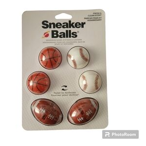 Sneaker balls in fun sports theme